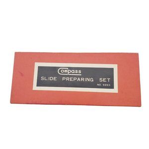 VTG Compass Slide Preparing Set No. 5993 Microscope‎ Glass Science Kit